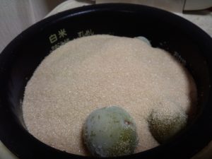 炊飯器梅シロップ